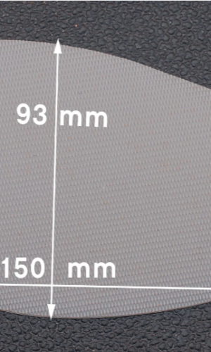 Подметка резиновая BISSELL, art.RB55, цв. св. серый №46