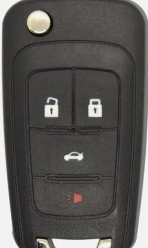 Chevrolet  4кнопки (выкидной)+logo