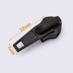 Бегунок №7 на спиральную молнию, цв. Коричневый